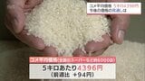 全国の平均価格は前週より94円高い4396円　高止まりが続くコメ価格　宮崎県内の現状と見通し　|　MRTニュース ｜ ＭＲＴ宮崎放送