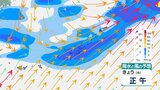 多いところでは翌朝までに80mm降雨か　“警報級”大雨のおそれも　土砂災害や低地の浸水などに注意　沖縄地方【雨と風のシミュレーション】　|　富山のニュース｜天気・防災｜チューリップテレビ