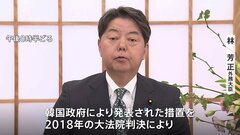 「日韓関係を健全な関係に戻すもの」韓国政府の徴用工問題解決策を林外務大臣が評価| TBS CROSS DIG with Bloomberg