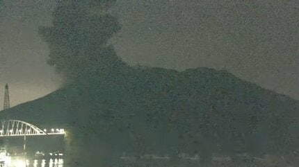 桜島で爆発 噴煙1500メートル【21日の降灰予報】鹿児島・宮崎