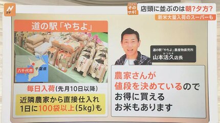 こんなにあるのビックリ」“令和の米騒動”続く中…新米が大量入荷