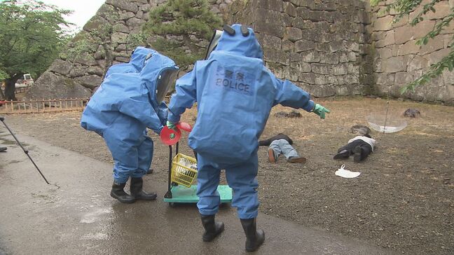 地下鉄サリン事件から30年、教訓を次世代へ…警察・消防がテロ対策訓練　福島・会津若松市|TBS NEWS DIG