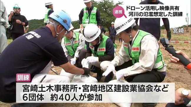 台風シーズンを前に　宮崎市で河川氾濫を想定した訓練|TBS NEWS DIG