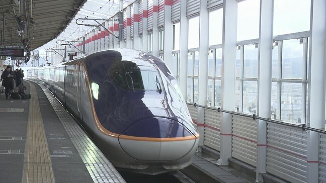 年末年始の東北新幹線 利用者は前年比約10万人増加 福島|TBS NEWS DIG
