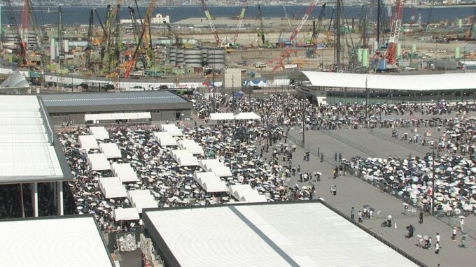 【万博】22日（日）の一般来場者数速報値は「20.6万人」　6日連続の20万人超え　閉幕まで全ての日が「大変混雑」予想|TBS NEWS DIG