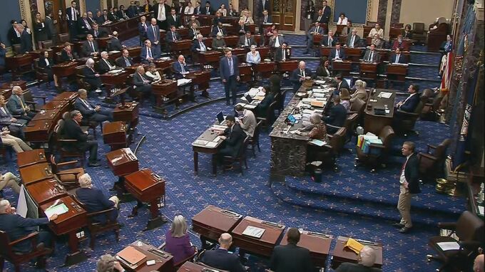 「トランプ減税」の延長を盛り込んだ大型法案を賛成51票 反対50票の票差で可決　アメリカ議会上院|TBS NEWS DIG