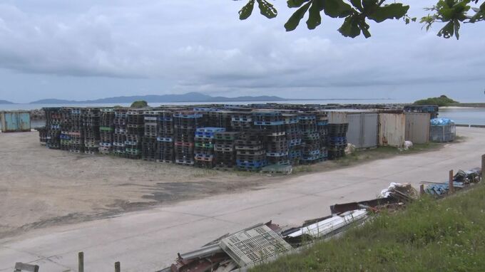 荷物が行き着いた先で大量放置の「パレット問題」  竹富町で対策協議会が発足、返却ルール策定へ|TBS NEWS DIG