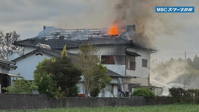 「住宅が燃えている」　１棟が全焼　鹿児島・霧島市|TBS NEWS DIG