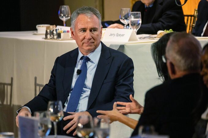 シタデルのグリフィン氏、トランプ氏の就任基金に100万ドル寄付へ