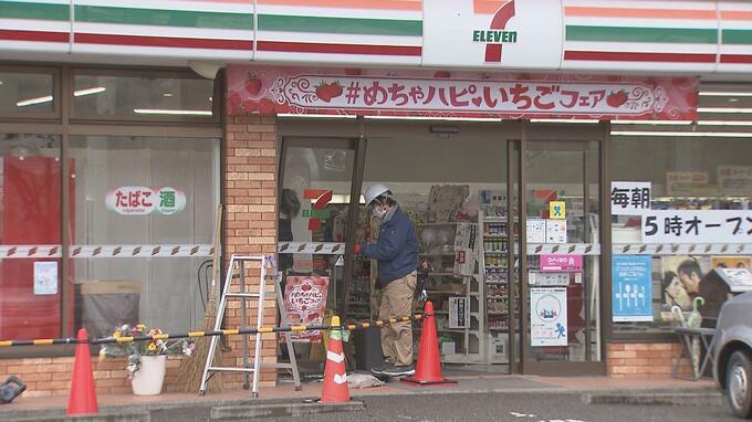 コンビニに車突っ込み逃走　30代男性から事情聞く「車の運転ミスした」発見時アルコール検出　福島|TBS NEWS DIG