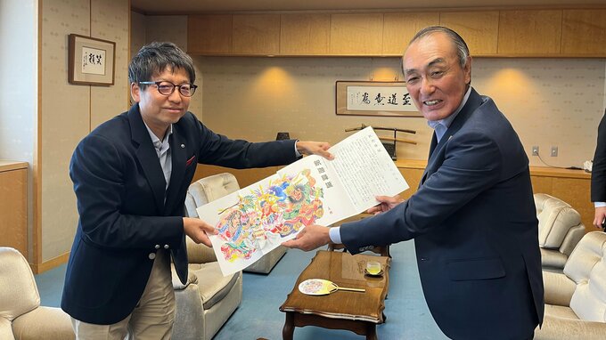 NTTグループねぶた「釈迦降誕」　SDGｓをテーマにした「ねぶた」出陣へ　|TBS NEWS DIG