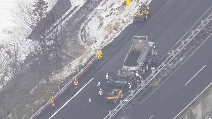 【速報】関越道で67台多重事故　午後1時に全区間で通行止め解除　NEXCO東日本|TBS NEWS DIG