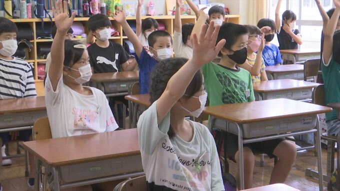 ”夏休み中に職員作業でコロナ対策”　小学校で新学期スタート　島根県出雲市　|　BSSニュース | BSS山陰放送
