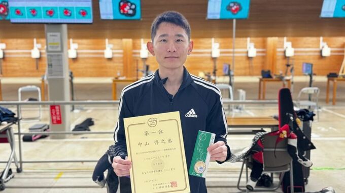 【無課金スタイル】射撃で全国大会2連覇！中山惇之丞選手【岡山商科大学】|TBS NEWS DIG