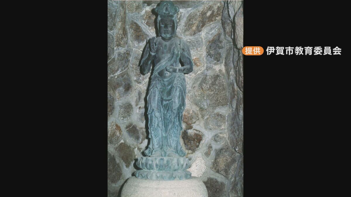 ｢ほこらが荒らされている｣市民から連絡… 金網が破られ霊山の遺跡から｢観音像｣盗まれる 三重･伊賀市
