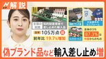 「鑑定士でも見分けつかない」スーパーコピー品まで… 偽ブランド品などの輸入差し止め増加、87.3%は中国から【Nスタ解説】|TBS NEWS DIG