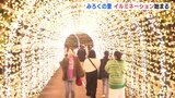 「みろくの里」でイルミネーション始まる　開幕イベントで打ち上げ花火　４年ぶりの「シンボルツリー」に長さ100mの「光のトンネル」も　12月30日まで　|　RCC NEWS | 広島ニュース | RCC中国放送