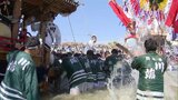 風治八幡宮川渡り神幸祭 山笠を大きく揺らす「がぶり」披露 お上りでフィナーレ迎える | 福岡のニュース|RKB NEWS|RKB毎日放送
