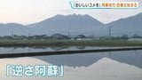 この時期"晴れた早朝だけ"見られる絶景! 田植えが始まった水田に映る「逆さ阿蘇」 熊本|TBS NEWS DIG