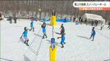 「ビーチバレーよりラリーがつながる」五輪採用目指す冬のスポーツ「スノーバレーボール」とは？　|　宮城のニュース│tbc NEWS│tbc東北放送