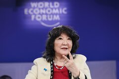 片山財務相､国債市場の｢狼狽ショック収まった｣-ダボスで消費減税説明| TBS CROSS DIG with Bloomberg