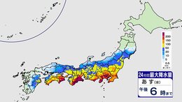 【台風6号】関東は3日朝の通勤・通学の時間帯が大雨と暴風のピーク　四国、近畿、東海は線状降水帯発生のおそれ　接近前から雨・風が強まる　厳重警戒を|TBS NEWS DIG