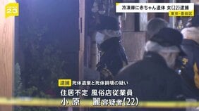 風俗店従業員・小原麗容疑者(22)を死体遺棄と死体損壊の疑いで逮捕 冷凍庫から切断された赤ちゃんの遺体 東京・墨田区|TBS NEWS DIG