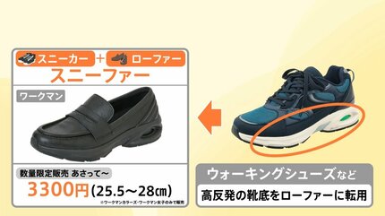 スニーカーの履き心地をローファーに…「スニーファー」が変える