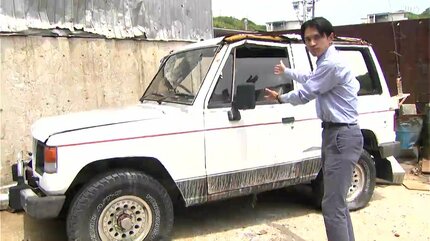 手りゅう弾の様な物を発見した」解体予定の車の中から…半径200mへの