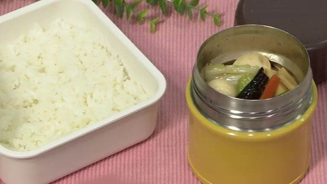 スープジャーで温かいお昼ごはん「中華丼弁当」おべんとうレシピ【わっちtheキッチン】　|　青森のニュース│ATV NEWS│青森テレビ