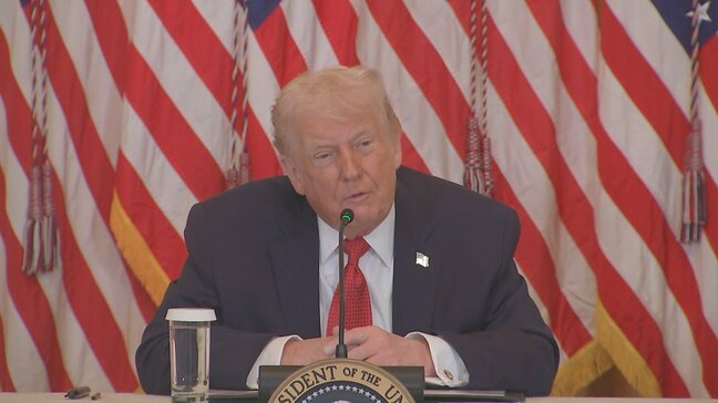 トランプ大統領　デンマーク自治領グリーンランドの領有に協力しない国に関税課す可能性示す 「国家安全保障のため必要」 薬の価格めぐり独・仏にも関税の可能性|TBS NEWS DIG