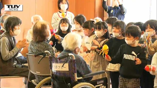 コロナ禍を経て5年振り！ 介護施設でクリスマスの交流会　子どもたちがお年寄りに素敵な歌をプレゼント（山形市）|TBS NEWS DIG