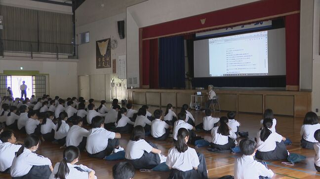 SDGsへの取り組みを中学生に紹介　能登半島地震の被災地をソーラーハウスなどで支援の企業　愛知|TBS NEWS DIG