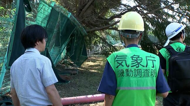 焼津市と伊東市の突風は「竜巻の可能性高い」と気象庁 焼津は風速約65m/s、伊東は約50m/s=静岡|TBS NEWS DIG