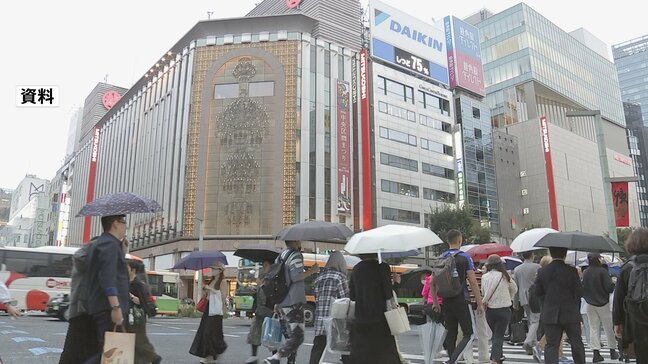 【速報】全国の百貨店 去年12月のインバウンド売上高2か月連続マイナス　中国の“渡航自粛”響く|TBS NEWS DIG