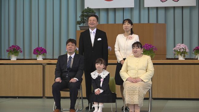 震災被害の石川・珠洲市でたった1人の入学式 新1年生「図工頑張りたい」|TBS NEWS DIG