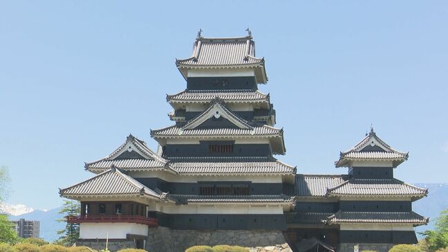 国宝・松本城天守はいつ建てられた？論争に終止符!?年輪年代法の調査で特定　「1596年」にヒノキを伐採　築造は「1594年～97年」 これまでの通説と数年の差|TBS NEWS DIG