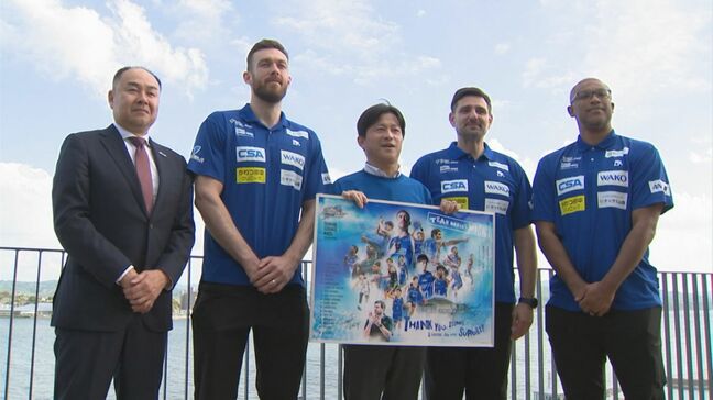 「優勝という目標の達成を目指していきたい」 スサノオマジック ヘッドコーチらが松江市長にシーズン終了を報告|TBS NEWS DIG