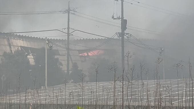 出火から約２１時間 ようやく鎮火「木材加工工場」全焼か 鳥取県境港市|TBS NEWS DIG