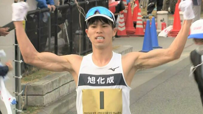 東京五輪銀・池田向希が大会連覇、パリ五輪内定決める！「出来すぎたくらい」終盤まで世界記録ペース【日本選手権20km競歩】|TBS NEWS DIG