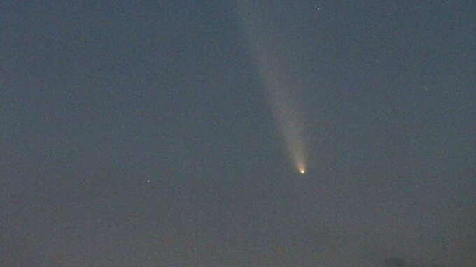 紫金山・アトラス彗星　今日とあすが肉眼ではラストチャンスか　見る・撮影するためのポイントは　金星の２０度くらい右上に注目！　専門家のアドバイスは　|　山形のニュース│TUYテレビユー山形