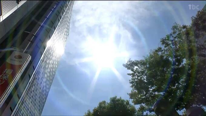 最長記録を更新　仙台で6日連続で35度以上の「猛暑日」宮城県内に“熱中症警戒アラート”　水分・塩分補給や適度な休憩を|TBS NEWS DIG