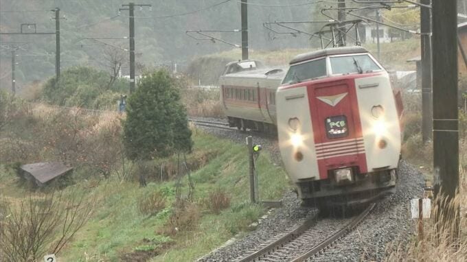 最後に残った国鉄型特急電車 「特急やくも」３８１系電車のラストイヤーに熱視線　ＪＲ伯備線　|　BSSニュース | BSS山陰放送