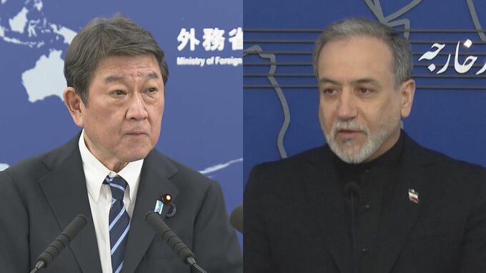 茂木外務大臣、イラン外相と電話会談 ペルシャ湾内に残るすべての船舶の通過を働きかけ 訪問先のケニアで