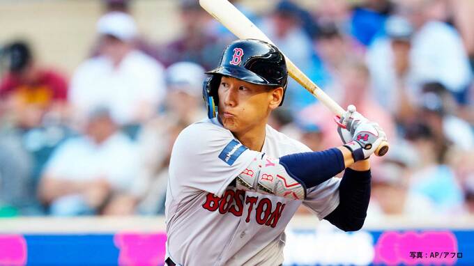 吉田正尚 2試合連続安打＆好守＆好走塁 慣れない敵地で計算された守備も打撃では2度の得点機で凡退、レ軍は連勝が6でストップ|TBS NEWS DIG