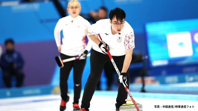 カーリング混合ダブルス日本代表、最終エンドでラトビアに大逆転負け 予選リーグ通算1勝2敗に【五輪世界最終予選】|TBS NEWS DIG