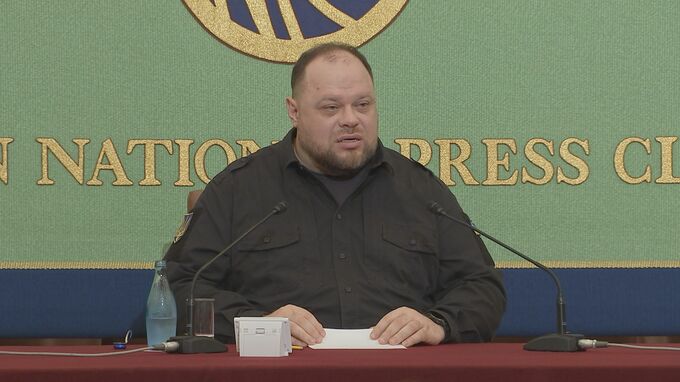 ウクライナ最高会議の議長が来日「勝った方が100年の流れ決める」 |TBS NEWS DIG