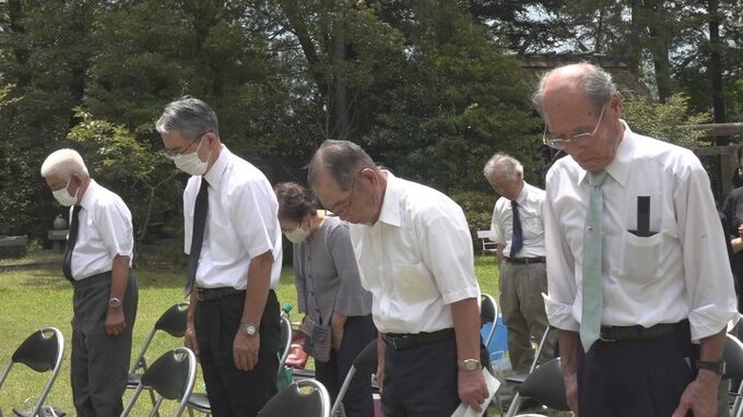遺族ら約100人が参列　戦没者追悼式　78回目の終戦の日　山梨　|　山梨のニュース | ＵＴＹテレビ山梨