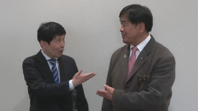 誇れる日本の温泉文化をユネスコ無形文化遺産登録へ 旧知の仲の2人がスケジュールなど確認　|　石川県のニュース｜MRO北陸放送