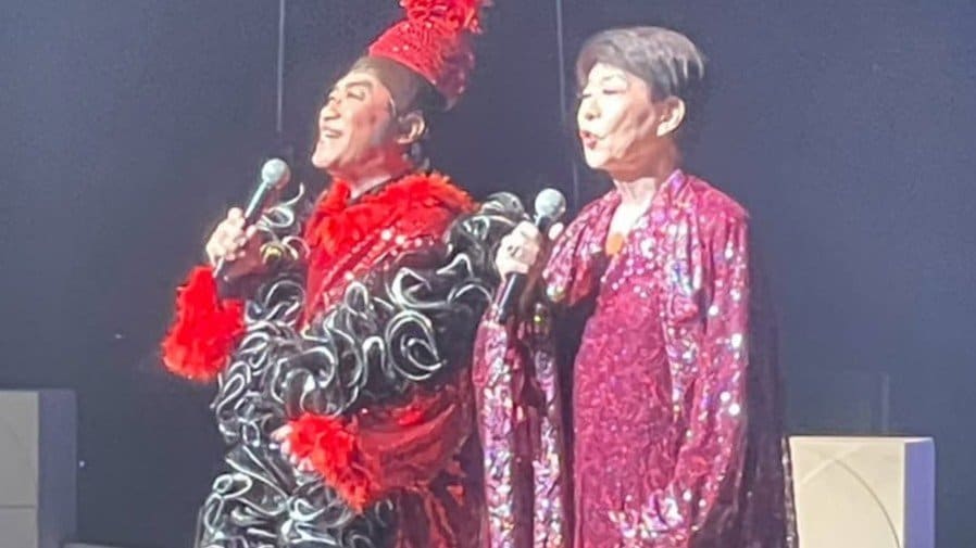 美川憲一 】「コロッケいつもありがとう～」ジョイントコンサートで